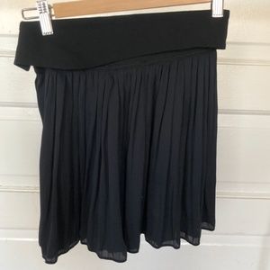 Zara Navy Pleated Skort w/ Black Belt Women's (s)